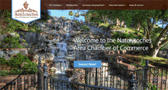 Desktop Screenshot of natchitocheschamber.com