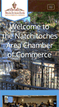 Mobile Screenshot of natchitocheschamber.com